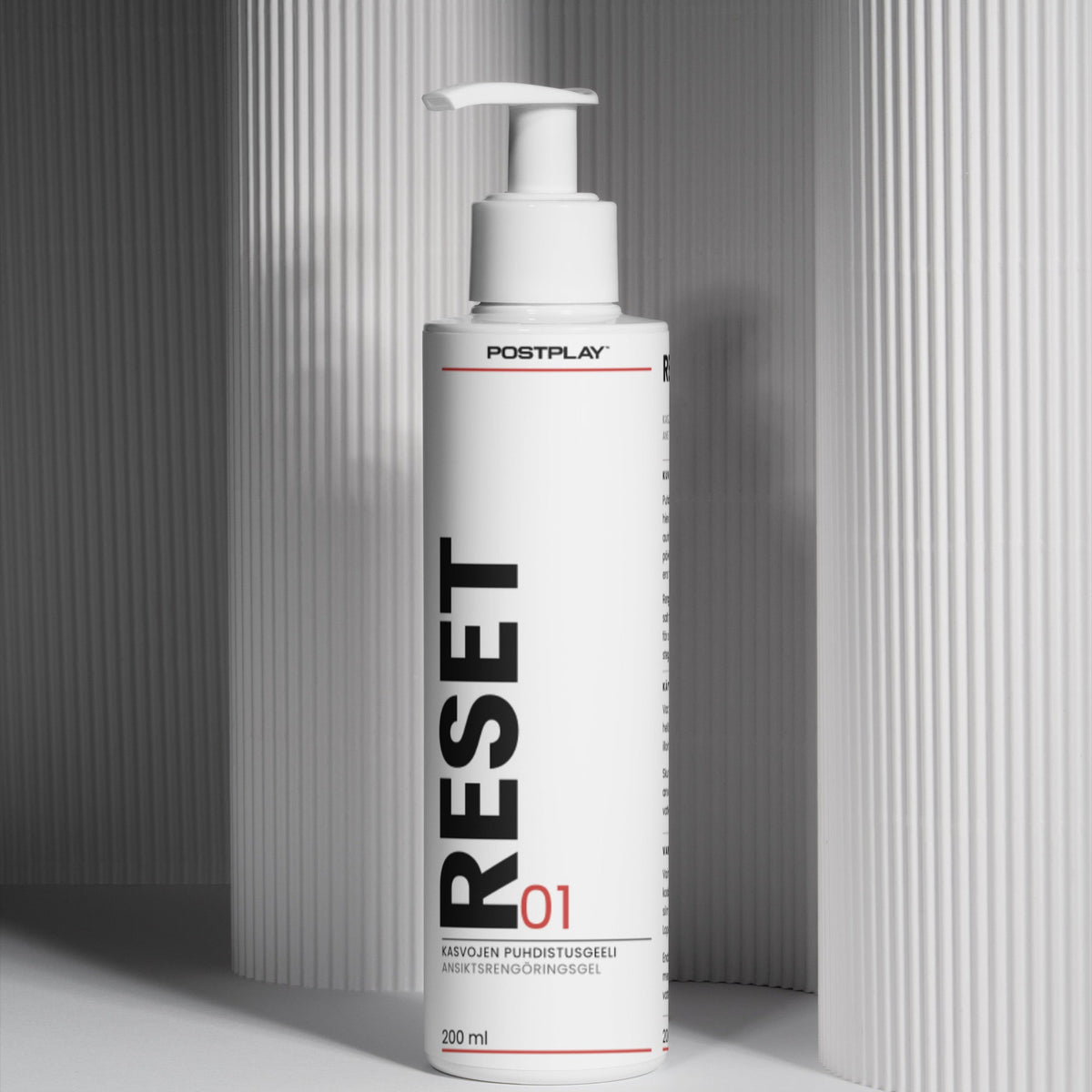 RESET 01 — kasvojen puhdistusgeeli 200 ml