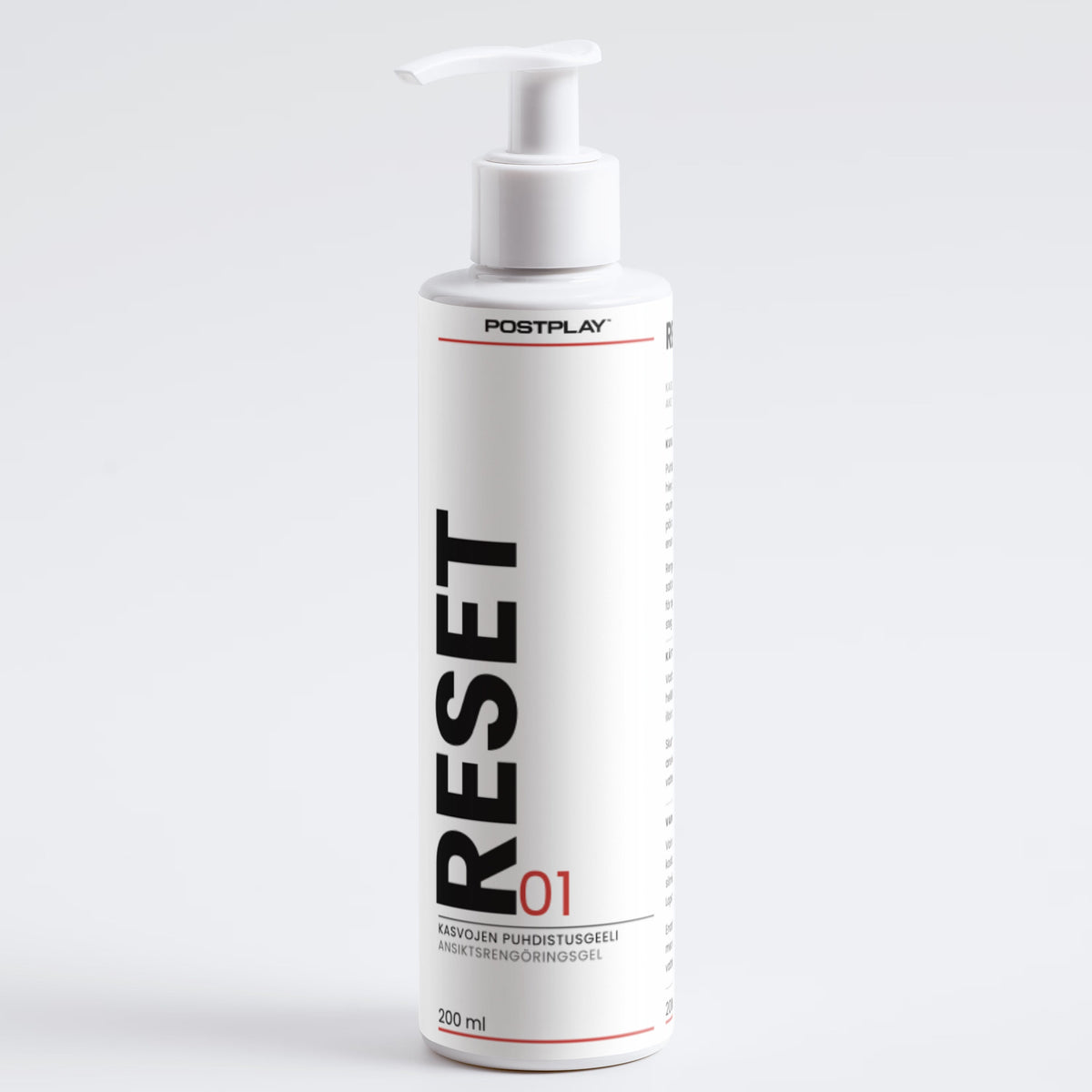 RESET — Kasvojen puhdistusgeeli, 200 ml